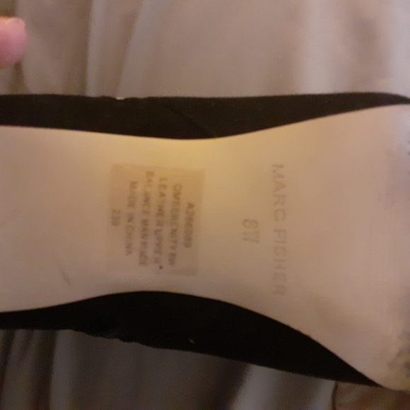 Marc Fisher Open-Toe Booties - Picture 4 of 5